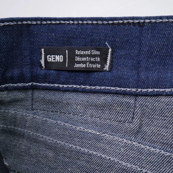 True Religion Men's Size 40x35 Relaxed Fit Jeans Relaxed Slim Dark Wash NWT - Picture 8 of 11